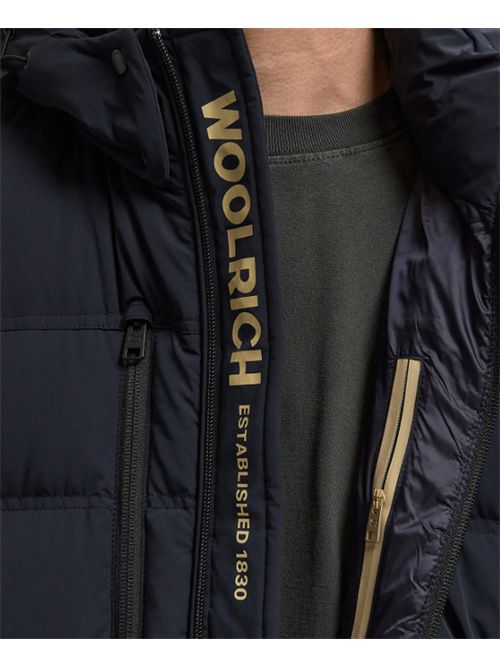 MATT STRETCH PUFFER JACKET WOOLRICH | CFWOOU2088MRUT31073989 MELTON BLUE